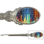 Matrix City Urbanization Technology Letter Opener Front