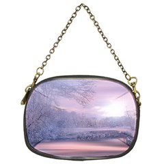 Nature Landscape Winter Chain Purse (one Side) by Vaneshart