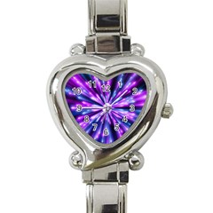 Background Structure Lines Heart Italian Charm Watch by Vaneshart