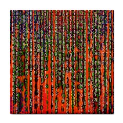 Matrix Technology Data Digital Tile Coaster by Vaneshart