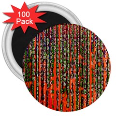 Matrix Technology Data Digital 3  Magnets (100 Pack) by Vaneshart