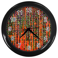 Matrix Technology Data Digital Wall Clock (black) by Vaneshart