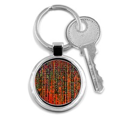 Matrix Technology Data Digital Key Chain (round) by Vaneshart