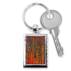 Matrix Technology Data Digital Key Chain (rectangle) by Vaneshart