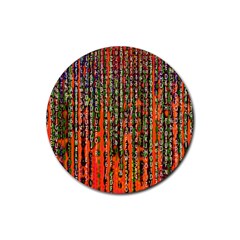 Matrix Technology Data Digital Rubber Coaster (round)  by Vaneshart