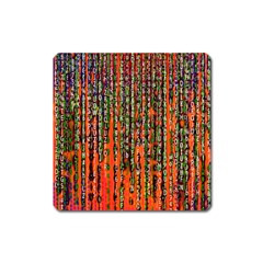 Matrix Technology Data Digital Square Magnet by Vaneshart