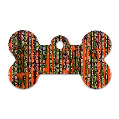 Matrix Technology Data Digital Dog Tag Bone (one Side) by Vaneshart