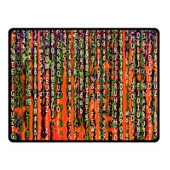 Matrix Technology Data Digital Fleece Blanket (small) by Vaneshart