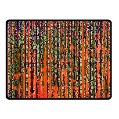 Matrix Technology Data Digital Double Sided Fleece Blanket (small)  by Vaneshart