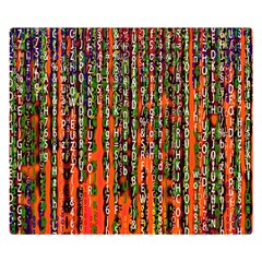 Matrix Technology Data Digital Double Sided Flano Blanket (small)  by Vaneshart