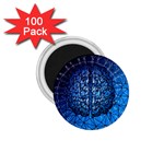 Brain Web Network Spiral Think 1.75  Magnets (100 pack)  Front