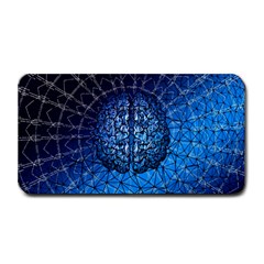 Brain Web Network Spiral Think Medium Bar Mats by Vaneshart