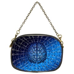 Brain Web Network Spiral Think Chain Purse (two Sides) by Vaneshart