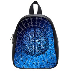 Brain Web Network Spiral Think School Bag (small) by Vaneshart