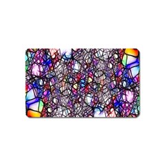 Web Network Abstract Connection Magnet (name Card) by Vaneshart