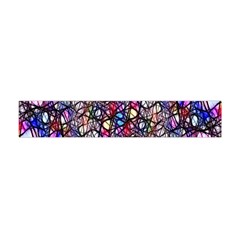 Web Network Abstract Connection Flano Scarf (mini) by Vaneshart