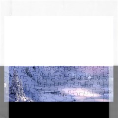 Nature Landscape Winter Snow Rectangular Jigsaw Puzzl by Vaneshart