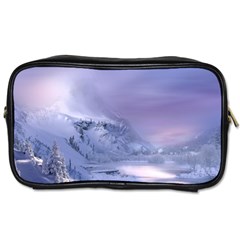 Nature Landscape Winter Snow Toiletries Bag (Two Sides)