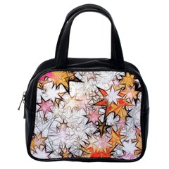 Christmas Star Advent Background Classic Handbag (one Side) by Vaneshart