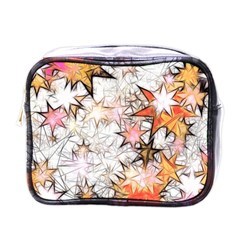 Christmas Star Advent Background Mini Toiletries Bag (one Side) by Vaneshart