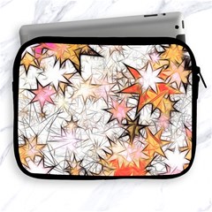 Christmas Star Advent Background Apple Ipad 2/3/4 Zipper Cases by Vaneshart