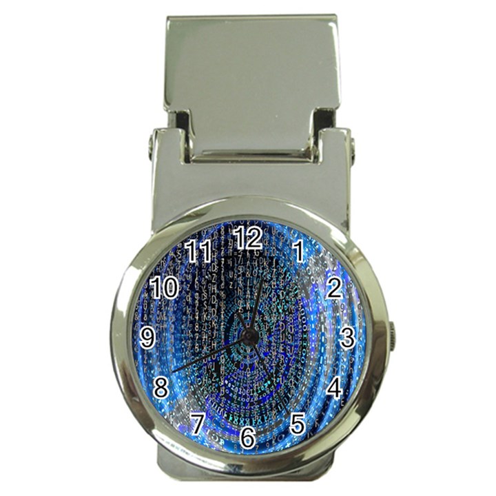 Matrix Technology Data Digital Money Clip Watches