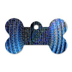 Matrix Technology Data Digital Dog Tag Bone (Two Sides)