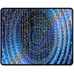 Matrix Technology Data Digital Double Sided Fleece Blanket (Medium)  58.8 x47.4  Blanket Front