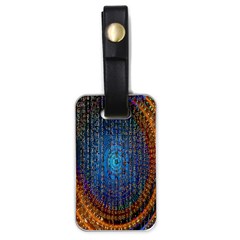 Matrix Technology Data Digital Luggage Tag (one Side) by Vaneshart