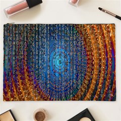 Matrix Technology Data Digital Cosmetic Bag (xxl) by Vaneshart