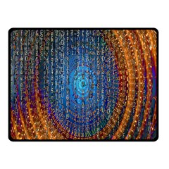 Matrix Technology Data Digital Double Sided Fleece Blanket (small)  by Vaneshart