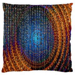 Matrix Technology Data Digital Standard Flano Cushion Case (two Sides) by Vaneshart