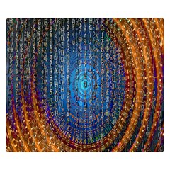 Matrix Technology Data Digital Double Sided Flano Blanket (small)  by Vaneshart