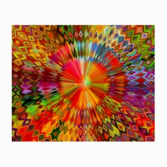 Kaleidoscope Mandala Color Small Glasses Cloth (2 Sides) by Vaneshart