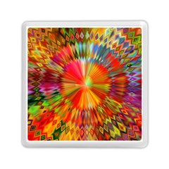 Kaleidoscope Mandala Color Memory Card Reader (square) by Vaneshart