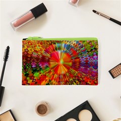 Kaleidoscope Mandala Color Cosmetic Bag (xs) by Vaneshart