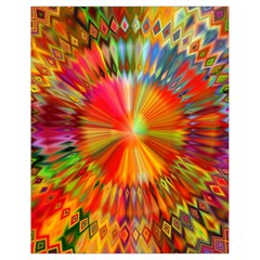 Kaleidoscope Mandala Color Drawstring Bag (small) by Vaneshart