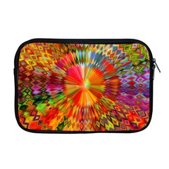 Kaleidoscope Mandala Color Apple Macbook Pro 17  Zipper Case by Vaneshart