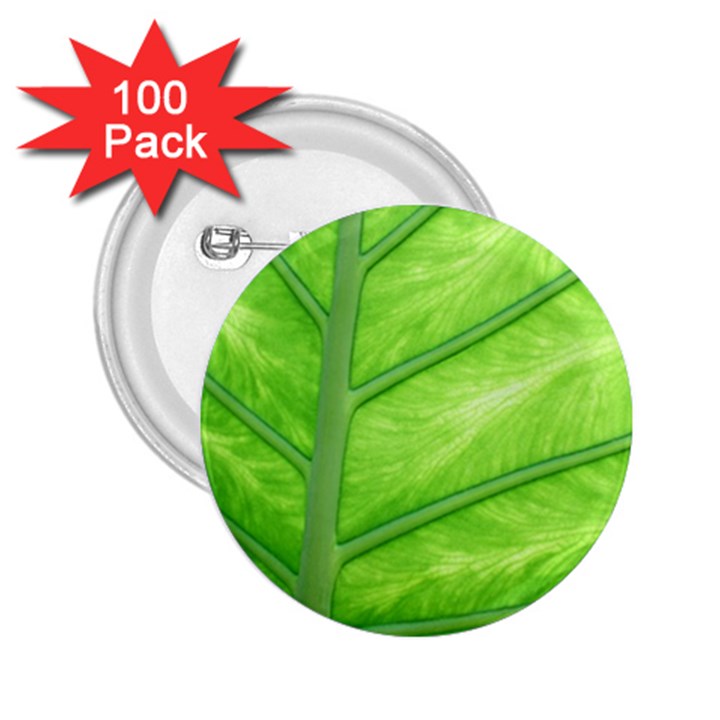 Green Bright Digital Manipulation 2.25  Buttons (100 pack) 