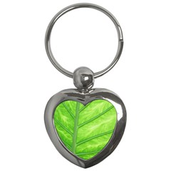 Green Bright Digital Manipulation Key Chain (heart)