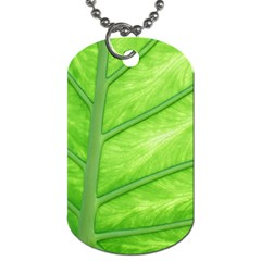 Green Bright Digital Manipulation Dog Tag (Two Sides)