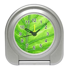 Green Bright Digital Manipulation Travel Alarm Clock by Vaneshart