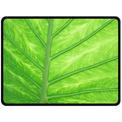 Green Bright Digital Manipulation Fleece Blanket (Large) 