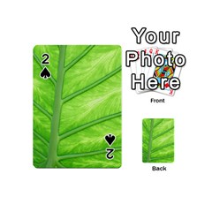 Green Bright Digital Manipulation Playing Cards 54 Designs (mini) by Vaneshart