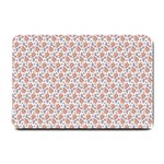 Floral Digital Paper Small Doormat  24 x16  Door Mat