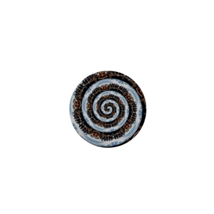 Spiral City Urbanization Cityscape 1  Mini Magnets