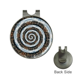 Spiral City Urbanization Cityscape Hat Clips With Golf Markers by Vaneshart