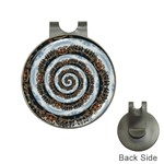 Spiral City Urbanization Cityscape Hat Clips with Golf Markers Front