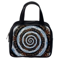 Spiral City Urbanization Cityscape Classic Handbag (one Side) by Vaneshart