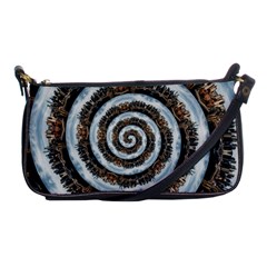 Spiral City Urbanization Cityscape Shoulder Clutch Bag by Vaneshart